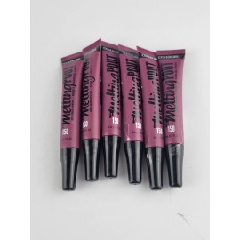 COVERGIRL 6 PACK COVERGIRL MELTING POUT GEL LIQUID LIPSTICK 150 RASPBERRY GELLY