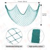 ZUEXT Aqua Decorative Fishing Net 80x40 Inch, 2 Pack Large