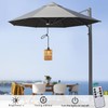 Battery Operated Chandelier with Remote, Outdoor Battery Hanging Pendant Light