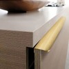 Satanga 10 Pack 10 Inch Hole Center Brushed Brass Cabinet