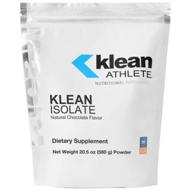 Klean ATHLETE Klean ATHLETE Klean Isolate | Whey Protein Isolate to Enhance Daily Protein and Amino Acid Intake for Muscle Integrity* | NSF Certified for Sport | 20 Servings | Natural Chocolate Flavor
