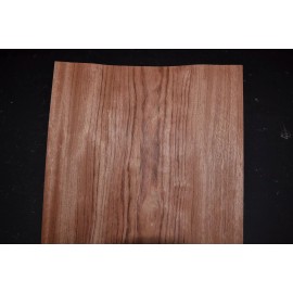 Bubinga Wood Veneer Sheet 12 x 34 inches   African Rosewood           J7624-43