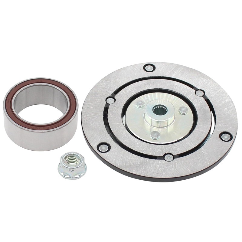 ApplianPar Air Conditioner A/C Compressor Clutch Bearing and Hub Plate
