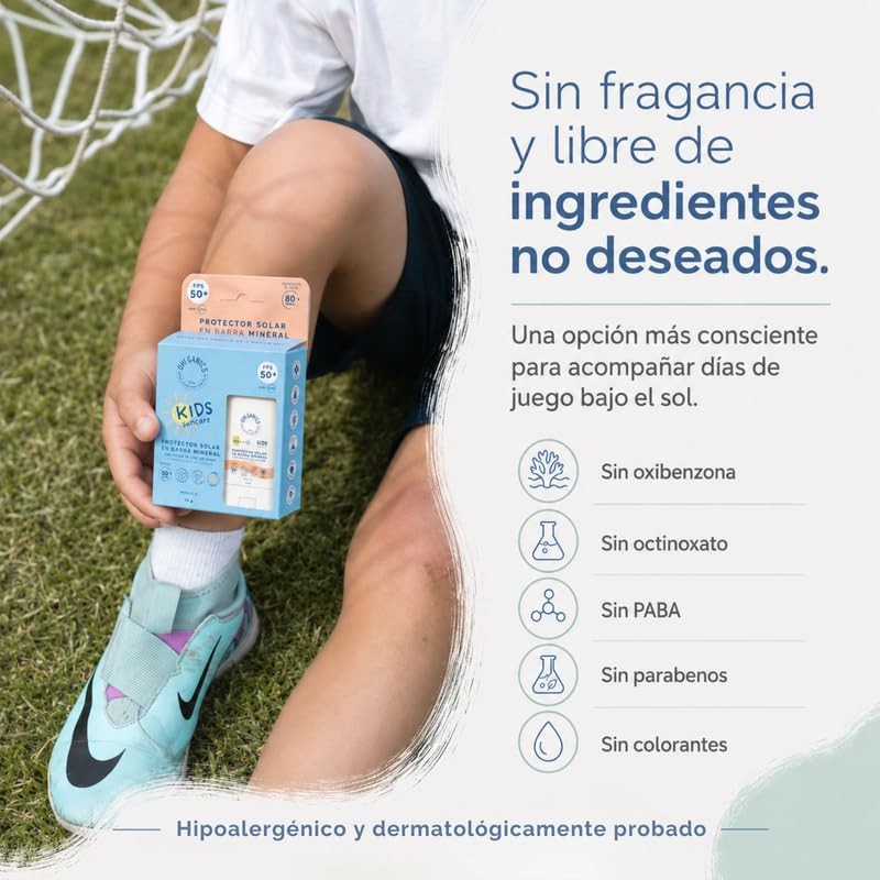 OH! GANICS Protector Solar Mineral en Barra Kids FPS 50+