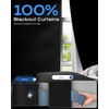 G-WACK - Cortinas opacas sin taladro para ventanas de interiores