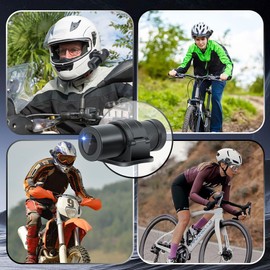 Motocam S-ONY323 Sensor for Motorcycles, Instant Recording, Smart Sensor, 150° Wide Angle, WIFI App Compatible, 2 Megapixels, 27.5 fps, LED Signal Protection, Loop Recording, Long Time Recording,