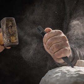 Gadpiparty Heavy Duty Pneumatic Chisel Chipping Bit for Masonry and Brick Walls Durable Steel Air Chisel for Efficient Wall Treatment and Processing