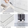 Skycase Fridge Organiser, Fridge Organiser Set, Transparent Fridge Storage Box,
