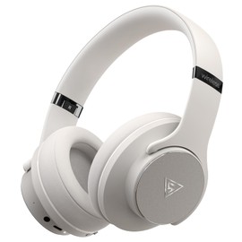 DOQAUS Headphones, Bluetooth 5.3, Wireless Headphones, Up to 80 Hours of Continuous Playback, 3EQ Sound Mode, Over-Ear Headphones, Built-in Microphone, Wired, Enclosed Type, Memory Foam, Easy to Ear,