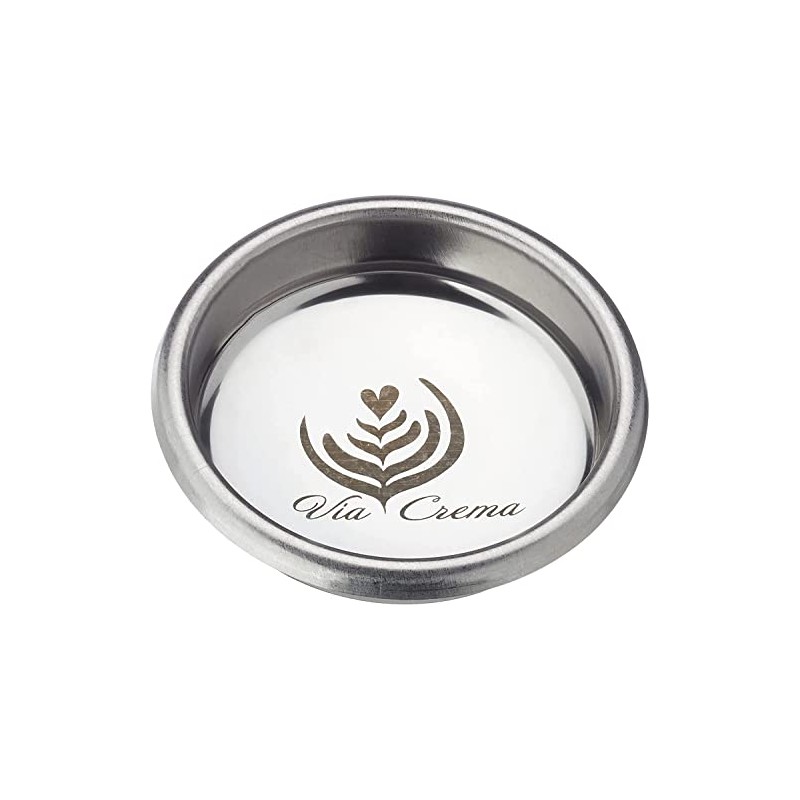 Blind filter for cleaning of the brewing group, stainless steel