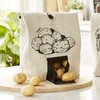 Lakeland Potato Bag with Button Tie Closure, 10 Litre