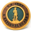 Army National Guard Wood Wall Plaque
