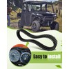JUWEVAZU 0JWA-055000-10000 CVT Drive Belt Fit for Cfmoto Zforce 1000