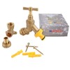 Wärmer System Water Outdoor Double Check Brass Bibcock Tap 1/2''BSP