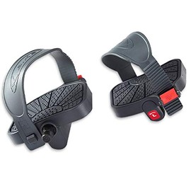 HAMILO Exercise Bike Pedal Exercise Machine Fitness Machine Pedal Replacement Pedal (Black)