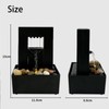 RWOORA Tabletop Small Fountain Waterfall Decor, 3D Flowing Effect, Ideal