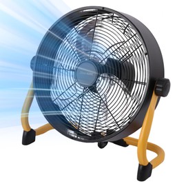 SheerAIRE 15" Rechargable Battery Operated Fan for Camping, 12 Speeds Cordless Floor Fan Rechargeable Portable Fan for Travel Indoor Outdoor, 12000mAh, 360°Manual Tilt