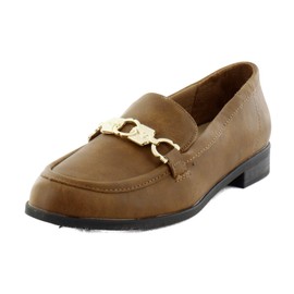 Dr. Scholl's Shoes Women's Rate Adorn Slip On Casual Loafer Honey Smooth 10 M