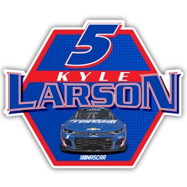 Nascar # 5 Kyle Larson 2-Inch Vinyl Decal Stiker