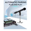Ulumac Aroma 2.4GHz Wireless XLR Transmitter and Receiver, 130ft Range,
