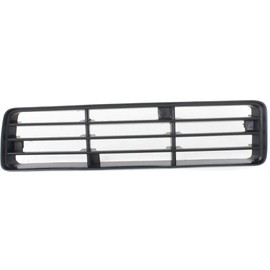 For Dodge D150/D250/D350 1991 1992 1993 Grille Assembly Driver and Passenger Side | Pair | Lower | Painted Black | Plastic | Replacement For CH1200136, CH1200135 | 55054649, 55054648