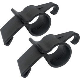 Yjemle 2 Pcs Car Umbrella Holder,Trunk Hooks Hanger Holder Clip,Universal Headrest Organizer Clip Portable Umbrella Trunk Back Car Purse Stand Bags Holder, Multifunctional Car Back Seat Hanging Hooks