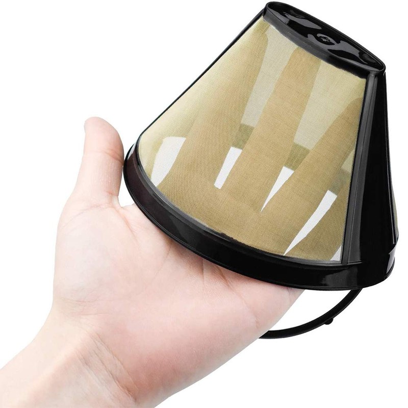 LWZko 2 Pieces Mesh Coffee Basket Filter, Coffee Filter Mesh,
