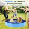 Bilibara 57'' Foldable Dog Pet Bath Pool, Heavy Duty Non-Slip