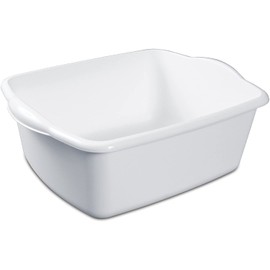Sterilite White 12Qt Dishpan