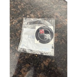 GM 1969-1982 CAMARO CORVETTE Z28 LT1  CROSS FLAG VALVE COVER EMBLEM NOS GM 3946860