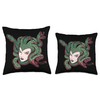 Medusa Gifts By CrushRetro Medusa Abstract Snakes Greek Mythology Throw