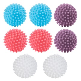 Dryer Ball, Pack of 8 Dryer Balls for Tumble Dryer Drying Ball, Reusable Washing Ball, Washing Ball, Dryer Balls for Washing Machine, Tumble Dryer Balls, Fluffy Laundry