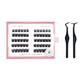 Lola's Lashes Wispy Volume Pre-Glued Lashes Set