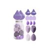 14 Kit Esponja Maquillaje En Polvo Beauty Blender