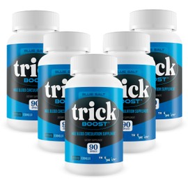 Blue Salt Trick Boost - Our Best Blood Flow Supplement - Poor Circulation Support - Better Blood Flow Care - Blood Circulation Titan Boost Dietary Supplement - Advanced Blood Flow 7 Simple Salt Trick