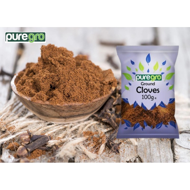 Puregro Ground Cloves 100g | PACK OF 1| Clavos de