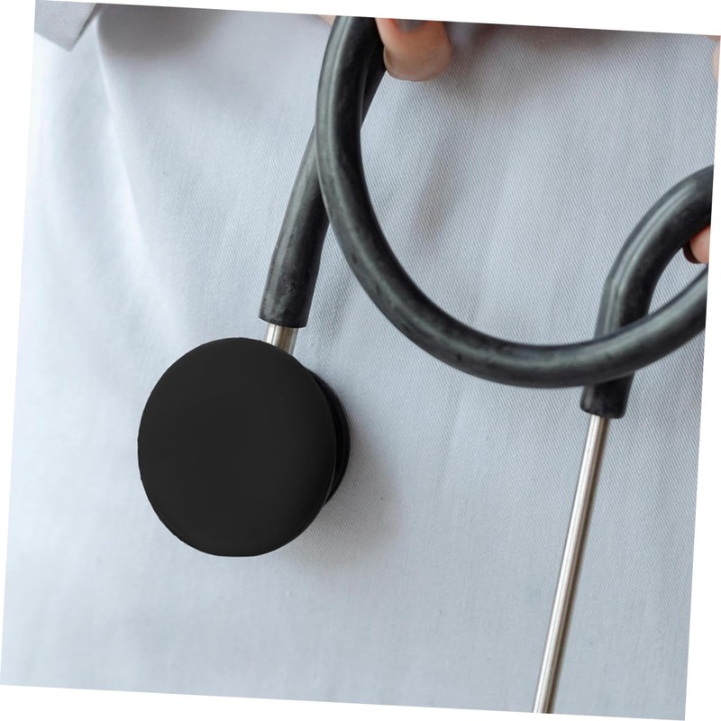 NOLITOY 5pcs Soft Stethoscope Protective Covers for Reusable Stethoscope Sleeves