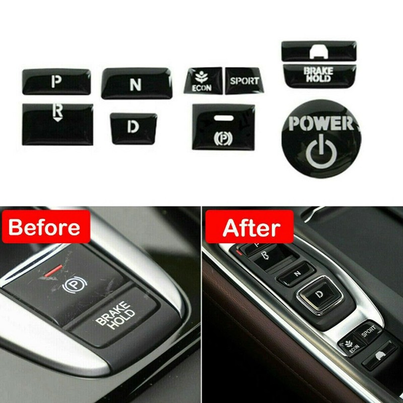 fitfoyo 10Pcs/Set for 2018 2019 2020 2021 Honda Accord Gear