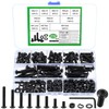 232 Piece M6 Screws Set, Allen Screws Nuts Set, Pan