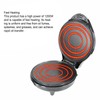 Crepe Makers,1200W Black Electric Crepe Black Non Stick Egg Roll