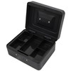 Small Security Lock Box with Coin Tray Metal Material with