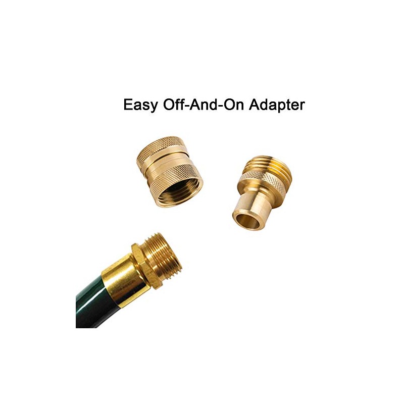 Brass Garden Hose Quick Connectors Set for Easy Watering