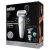 Braun Silk-épil 9 SkinSpa Epilator, Wet & Dry, 9-080, Silver
