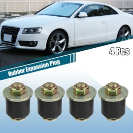 X AUTOHAUX Car Frost Plug Rubber Expansion Plug Fit 7/8 Inch 1 Inch 22 mm - 25 mm Pack of 4