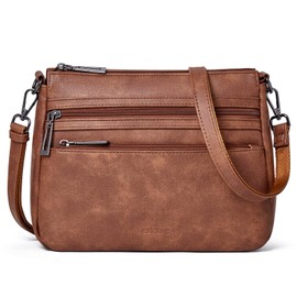 Crossbody Bags for Women Crossbody Purses Leather Shoulder Bag Women's Cross body Handbags Adjustable Strap