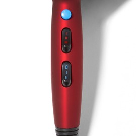 Tool Science Nano Silver Lightweight Professional Ionic Hair Dryer, 1875 Watts, Red