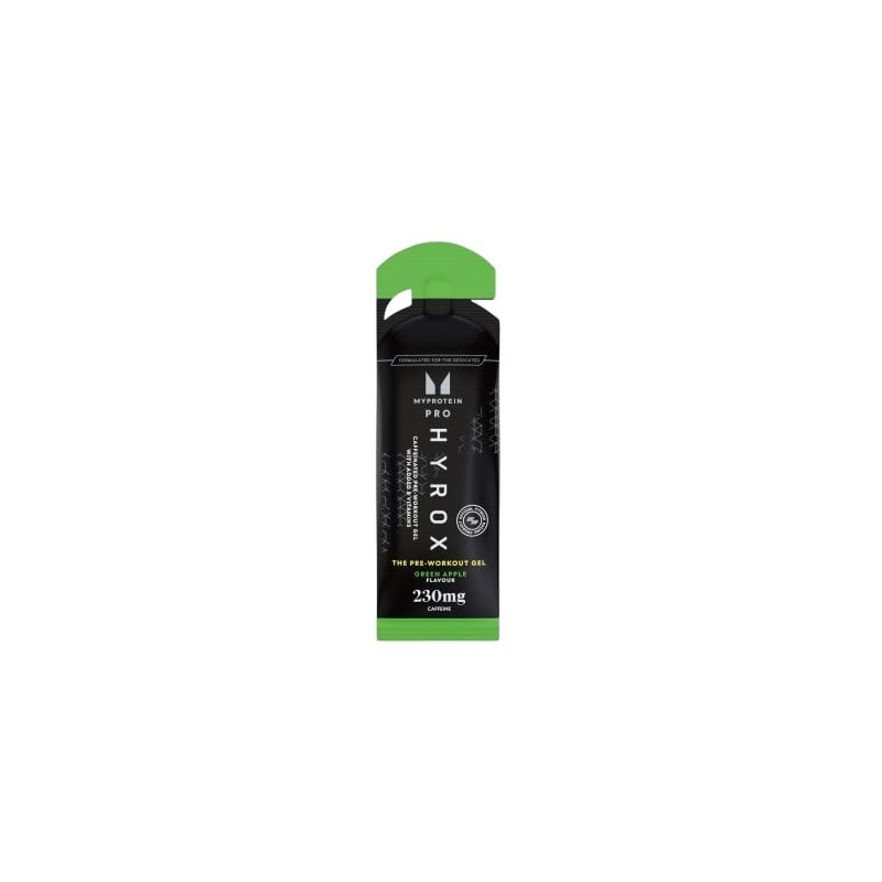 The Pre Workout Gel, Green Apple, 12 x 50g (HYROX