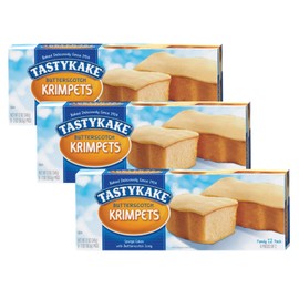 3 PACKS Tastykake Butterscotch Krimpets Tastycakes by Tastykake