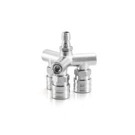 EZALOR Triple Pressure Washer Nozzle, 3-in-1 Power Washer Tips, 3 Nozzles for Pressure Washing with 12PCS Power Washer Spray Nozzles (0, 15, 25, 40 Degree), 1/4 Inch Quick Connect, 5000 PSI