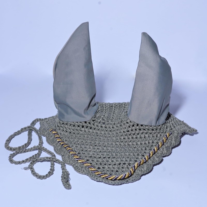 Spire - Cappello morbido a maglia per cavalli, cotone traspirante,
